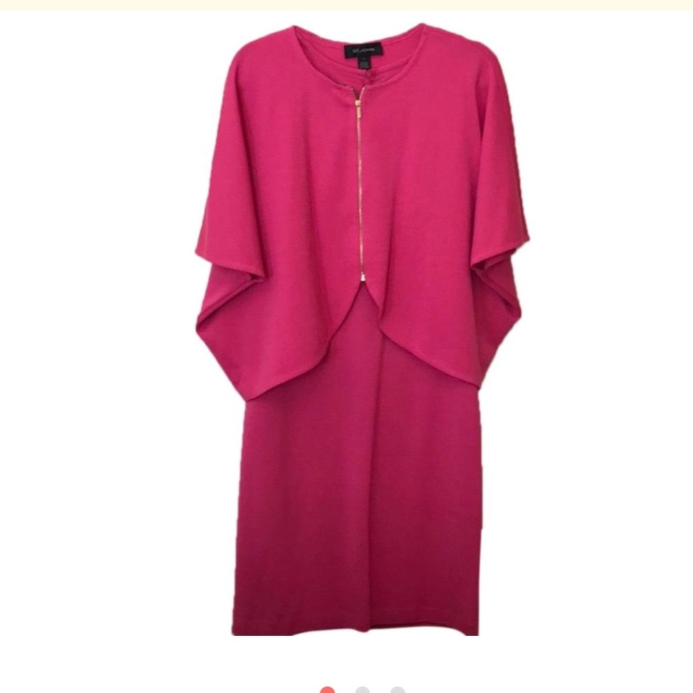 St. John Collection Cape Dress